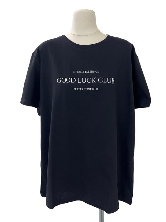 Good Luck Club Tee - Black