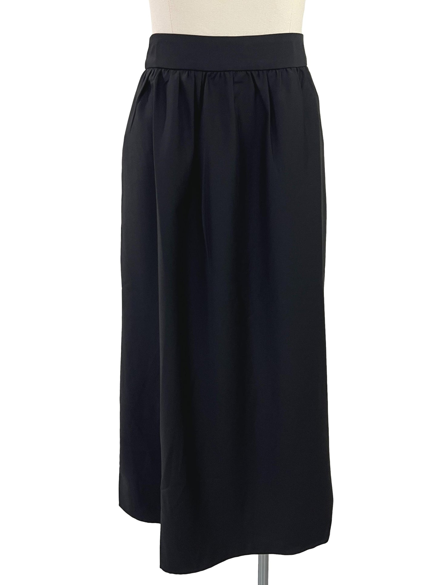 A-Line Flowy Skirt - Black