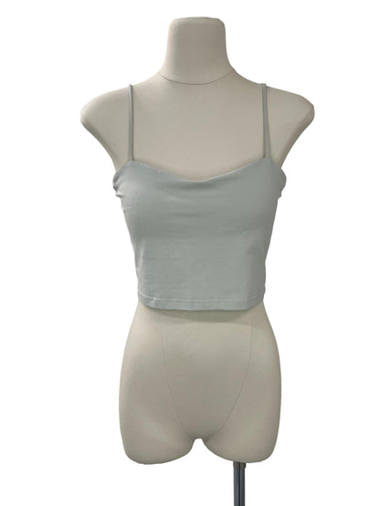 Eve Bustier Padded Top - Grey