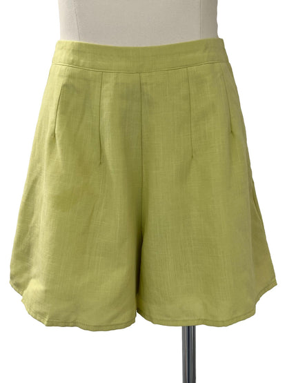 Vera Basic Shorts - Yellow