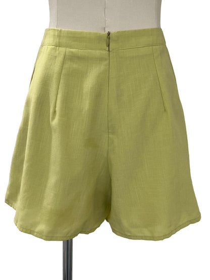 Vera Basic Shorts - Yellow