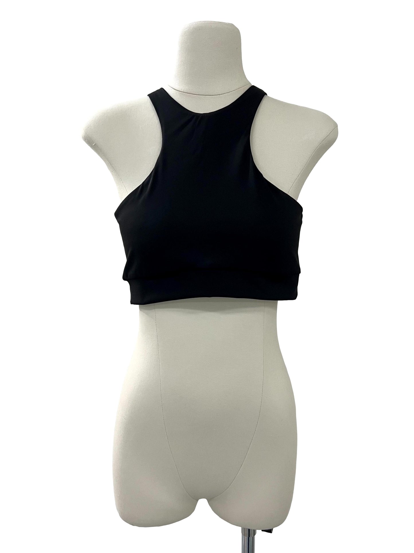 Velda Racercut Padded Top - Black