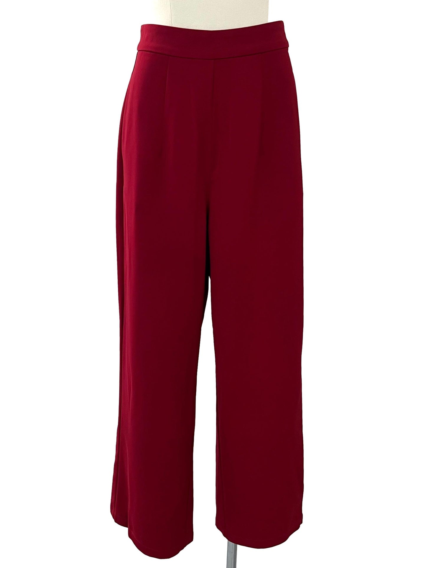 Aspen Straight Leg Pants - Red