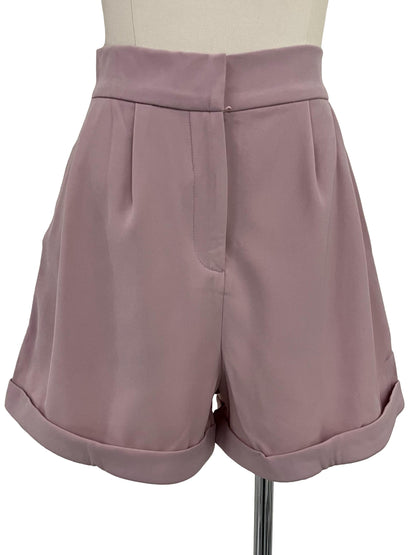 Clive Tailored Long Shorts - Pink