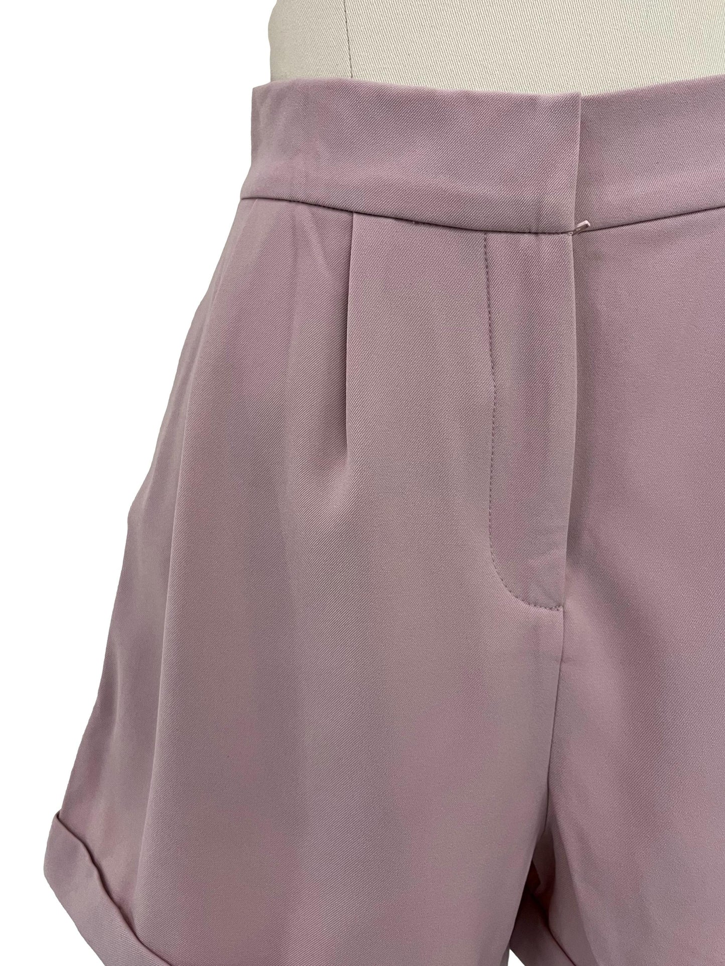 Clive Tailored Long Shorts - Pink