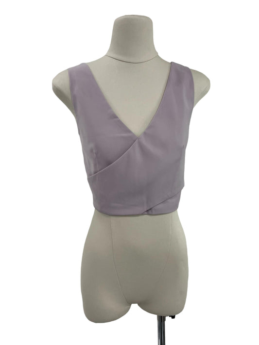 Raquel Wrap Front Top - Purple