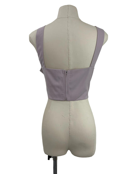 Raquel Wrap Front Top - Purple