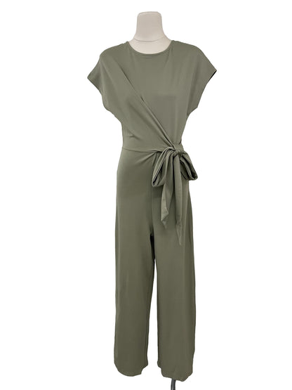 Dorana Side-Tie Jumpsuit - Sage